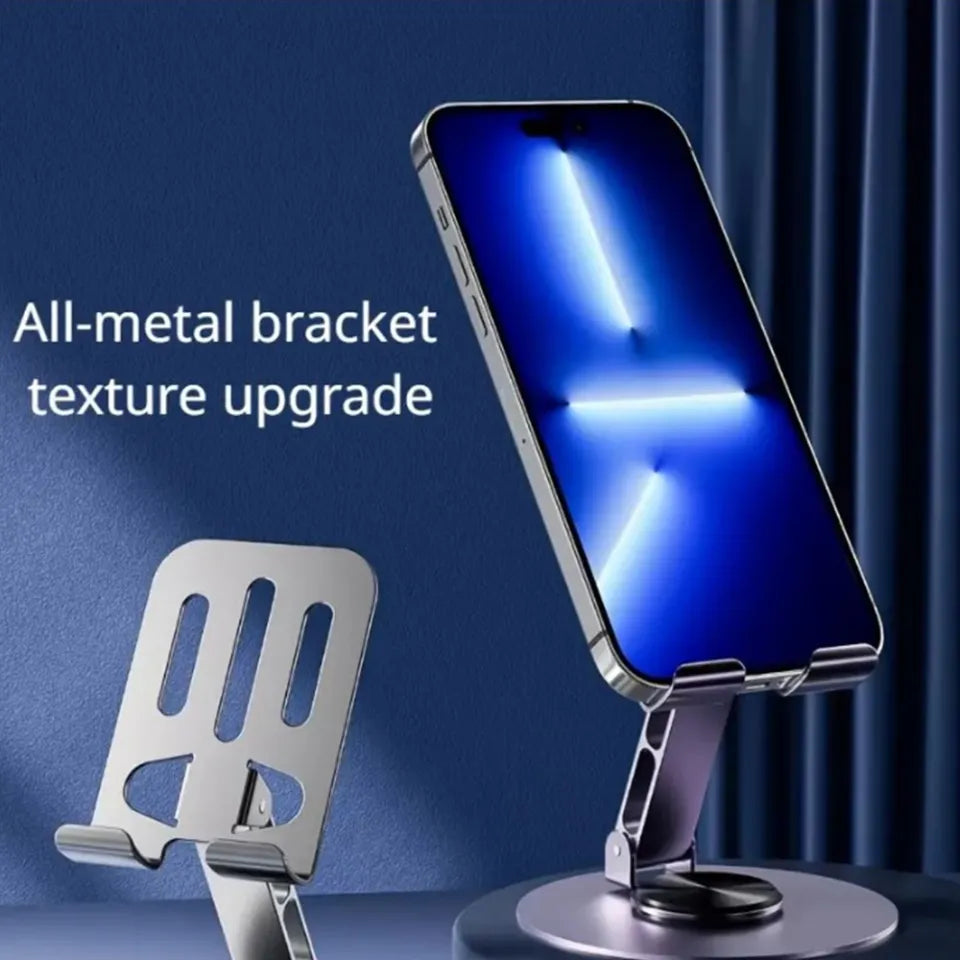 Universal Metal Mobile Phone/Tablet Stand 360 Rotating